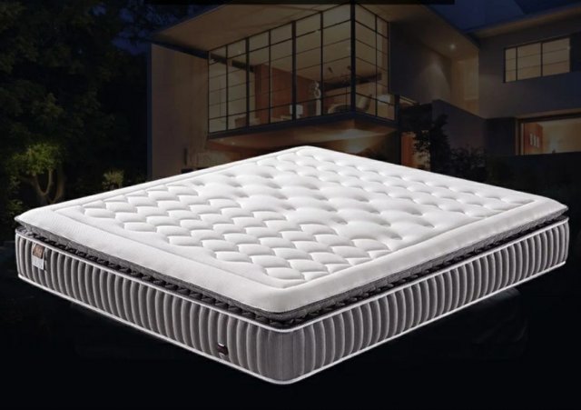 现代潮流天然健康乳胶床垫，为你提供舒适睡眠环境
